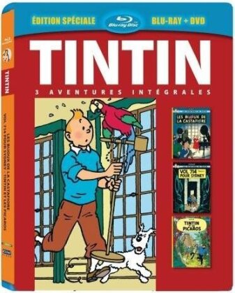 Tintin - 3 aventures - Vol. 7 (Blu-ray + DVD)
