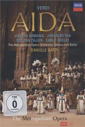 Metropolitan Opera Orchestra, Daniele Gatti & Violeta Urmana - Verdi - Aida (Decca, 2 DVDs)