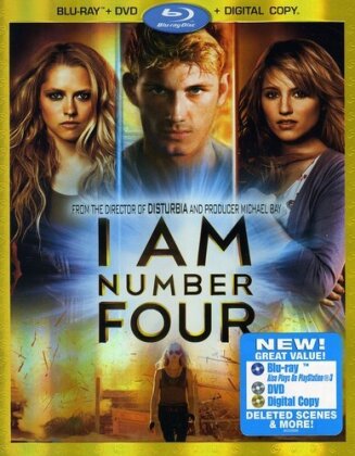 I am Number Four (2011) (Blu-ray + DVD + Digital Copy)