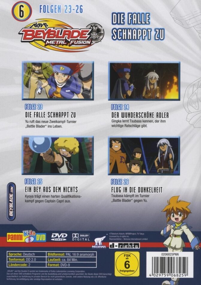  Beyblade: Metal Fusion: Volume 4 : Sugishima, Kunihisa