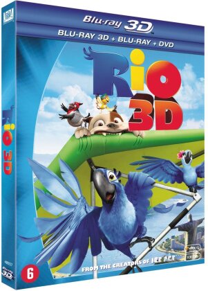Rio (2011) (Blu-ray 3D (+2D) + DVD)