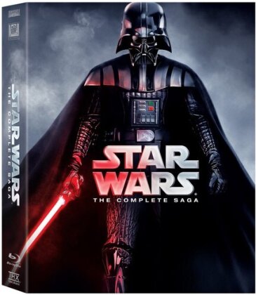 Star Wars - The Complete Saga - Episodes 1-6 (9 Blu-rays)