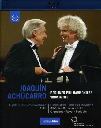 Berliner Philharmoniker, Sir Simon Rattle & Joaquín Achúcarro - De Falla - Nights in the Gardens of Spain (Euro Arts)