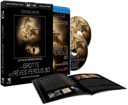 La grotte des rêves perdus (2010) (Edizione Limitata, Blu-ray 3D + Blu-ray + DVD)