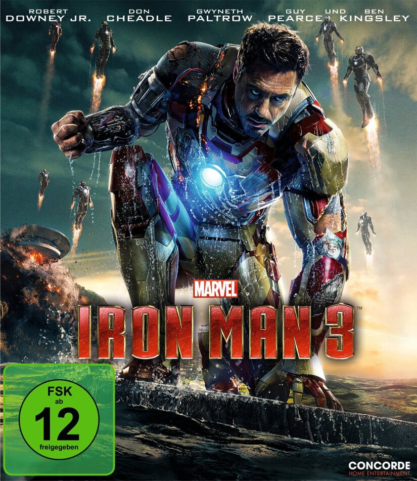 Iron Man 3 (2013) (Limited Edition, Steelbook)