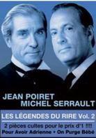 Les légendes du rire - Vol. 2 - Jean Poiret / Michel Serrault (2 DVD)