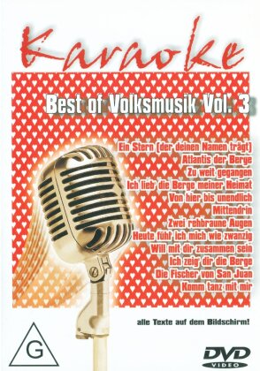 Karaoke - Best of Volksmusik Vol.3