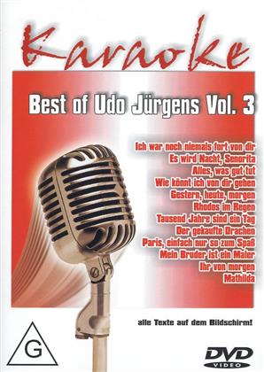 Karaoke - Best of Udo Jürgens Vol.3