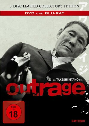 Outrage (2010) (Limited Collector's Edition, Blu-ray + 2 DVDs)