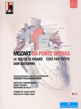 Wiener Philharmoniker - Mozart - Da Ponte Operas - Così fan tutte / Don Giovanni / Le nozze di Figaro (Euro Arts, Unitel Classica, Salzburger Festspiele, 6 DVDs)