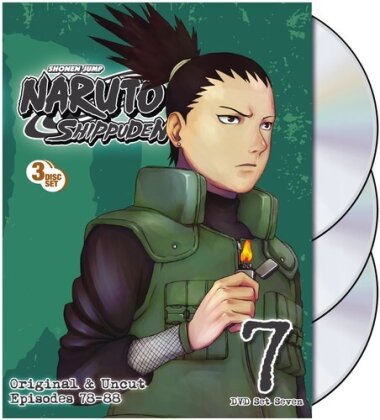 Naruto Shippuden - Set 7 (Uncut, 3 DVD)