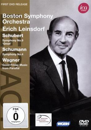 Boston Symphony Orchestra & Erich Leinsdorf - Schumann / Schubert / Wagner (ICA Classics, Legacy Edition)