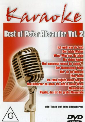 Karaoke - Best of Peter Alexander Vol.2
