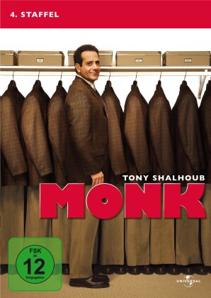 Monk - Staffel 4 (4 DVDs)