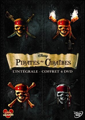 Pirates des Caraïbes - Box 1-4 (4 DVDs)