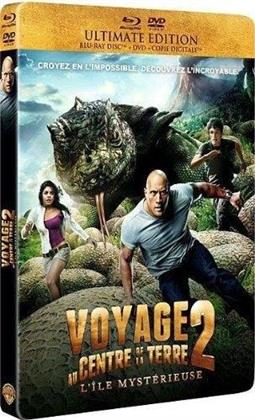 Voyage au centre de la terre 2: L'île mystérieuse (2011) (Ultimate Edition, Blu-ray + DVD)