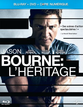 Jason Bourne - L'héritage (2012) (Steelbook, Blu-ray + DVD)