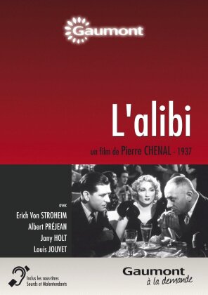 L'alibi (1937) (Collection Gaumont à la demande, s/w)