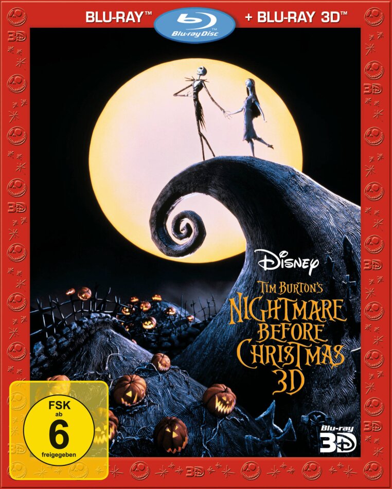 Nightmare before Christmas (1993) (Blu-ray 3D + Blu-ray)