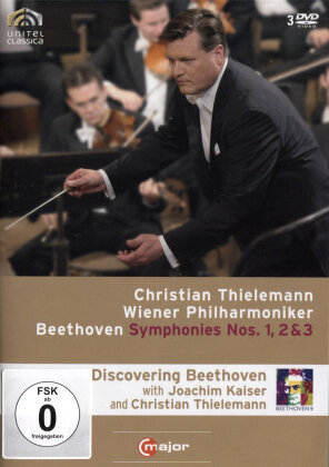 Wiener Philharmoniker & Christian Thielemann - Beethoven - Symphonies Nos. 1-3 (Discovering Beethoven, Unitel Classica, C Major, 3 DVDs)