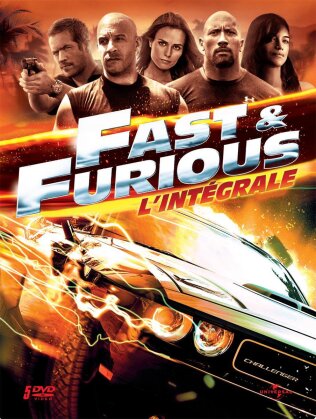 Fast & Furious 1 - 5 (Steelbook, 5 DVD)
