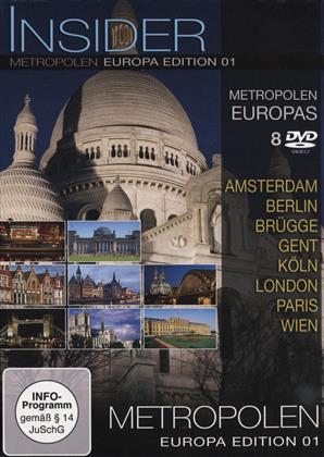 Insider Metropolen - Europa-Edition Vol. 1 (8 DVDs)