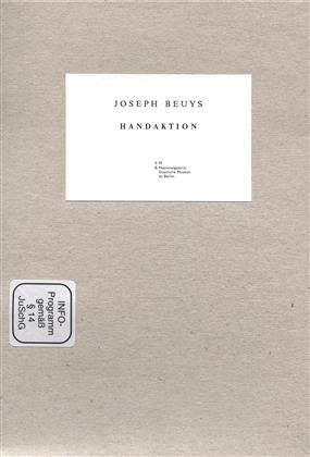 Joseph Beuys - Handaktion (DVD + Buch)