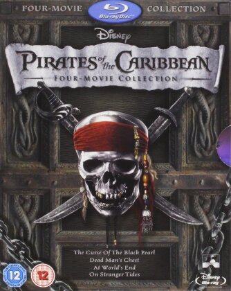 Pirates of the Caribbean 1-4 (5 Blu-rays)