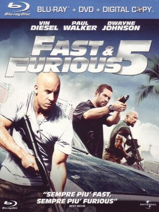 Fast & Furious 5 (2011) (Blu-ray + DVD)