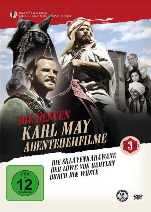 Die besten Karl May Abenteuerfilme (b/w, 3 DVDs)