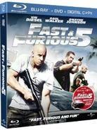 The Fast and the Furious 5 (2011) (Extended Cut, Blu-ray + DVD)