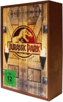 Jurassic Park Ultimate Trilogy - Special Edition in limitierter Holzbox (3 Blu-rays)