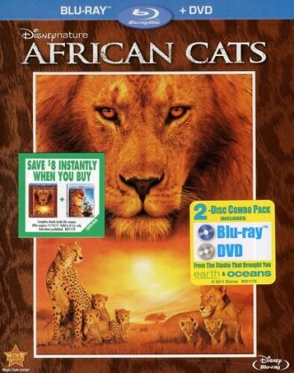 Disneynature: African Cats (2011) (Blu-ray + DVD)