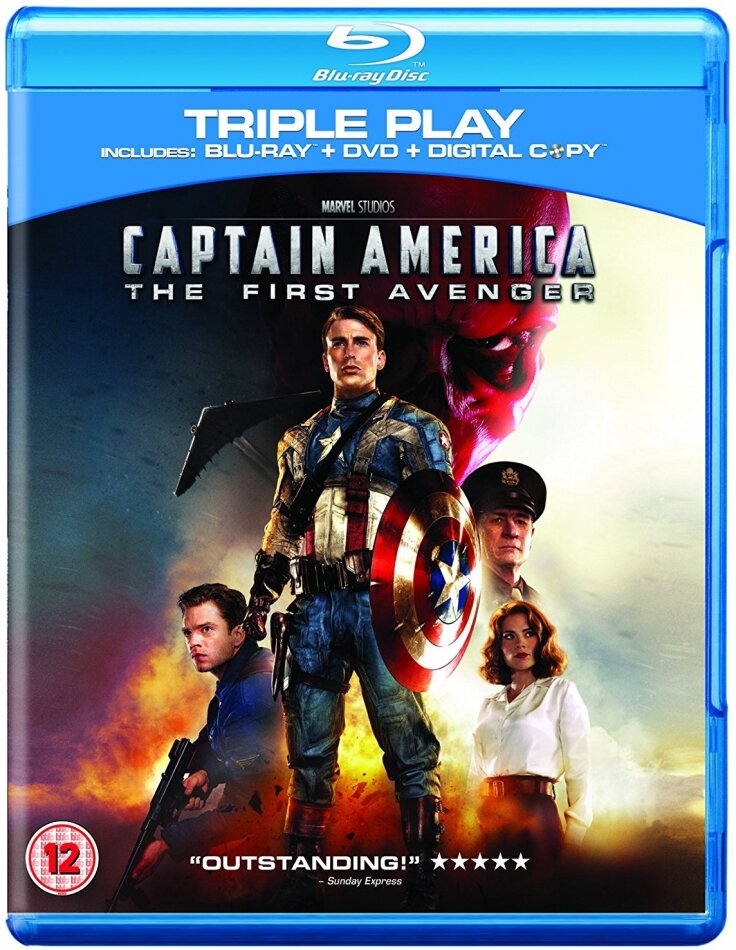Captain America - The First Avenger (2011) (Blu-ray + DVD)