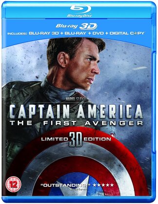 Captain America - The First Avenger (Blu-ray 3D + 2D + DVD) (2011)