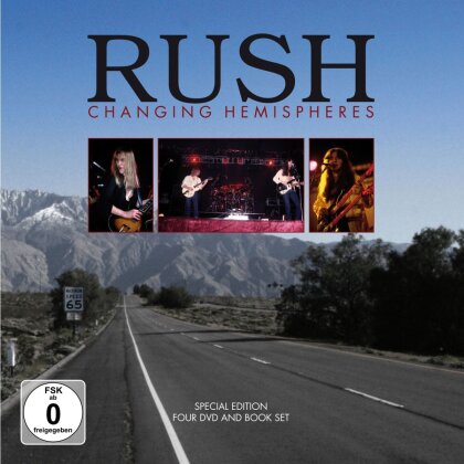 Rush - Changing Hemispheres (Inofficial, 4 DVDs + Book)