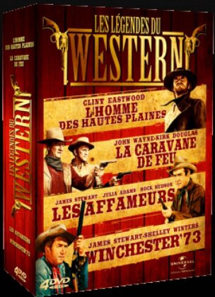 Les Légendes du Western (Cofanetto, 4 DVD)