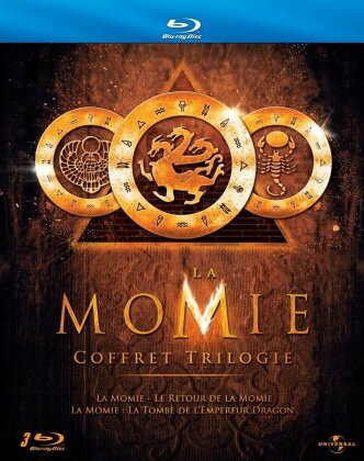 La Momie - Trilogie (Steelbook, 3 Blu-rays)