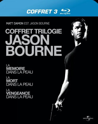 Trilogie Jason Bourne - The Bourne Files (Steelbook, 3 Blu-rays)