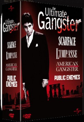 The Ultimate Gangster - American Gangster / Scarface / L'impasse / Public Enemies (4 DVDs)