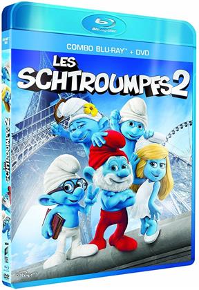 Les Schtroumpfs 2 (2013) (Blu-ray + DVD)
