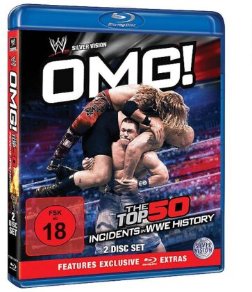 WWE: OMG! The Top 50 Incidents in WWE History (2 Blu-ray)