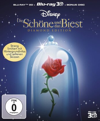 Die Schöne und das Biest (1991) (Diamond Edition, Blu-ray 3D + 2 Blu-ray)