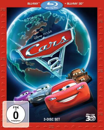 Cars 2 (2011) (Blu-ray 3D + Blu-ray)