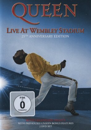 Queen - Live at Wembley Stadium (Édition 25ème Anniversaire, 2 DVD)