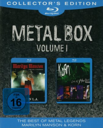 Manson Marilyn / Korn - Metal Box - Vol. 1 (Édition Collector, 2 Blu-ray)