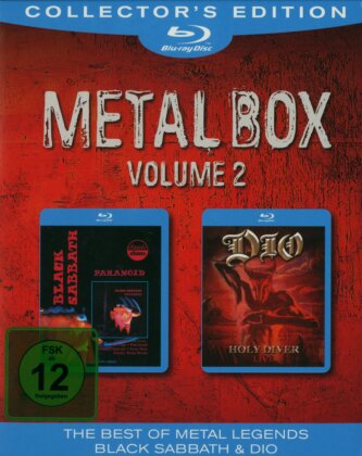 Dio & Black Sabbath - Metal Box - Vol. 2 (Collector's Edition, 2 Blu-rays)