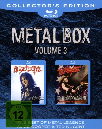 Alice Cooper & Ted Nugent - Metal Box - Vol. 3 (Édition Collector, 2 Blu-ray)