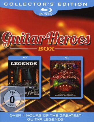 Various Artists - Guitar Heroes Box (Édition Collector, 2 Blu-ray)