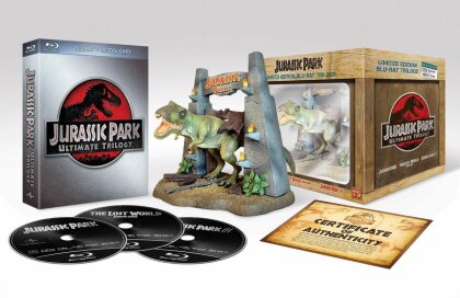 Jurassic Park Ultimate Trilogie (Limited Collector's Edition, 3 Blu-rays)